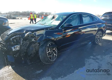 2023 Hyundai Sonata N Line из США, поврежденный, VIN KMHL14JC4PA329648